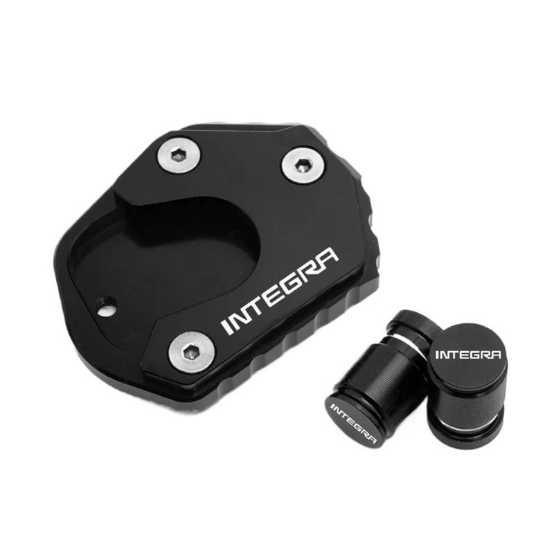 Kickstand Erweiterungsplatte Für NM-4 Integra 750 Integra750 2014 2015 2023 Motorrad CNC Ständer Fuß Seitenständer Verlängerungspolster Trägerplatte von BAXPEVM