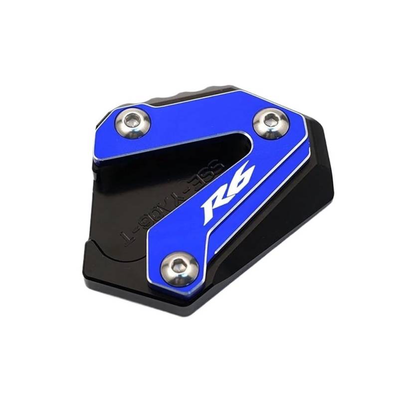 Kickstand Erweiterungsplatte Für R6 YZFR6 YZF R6 YZF-R6 2017 2018 2019 2020 2021 2022 Seitenständer-Vergrößerungsplatte Ständer-Verlängerungspad Schlüsselanhänger von BAXPEVM