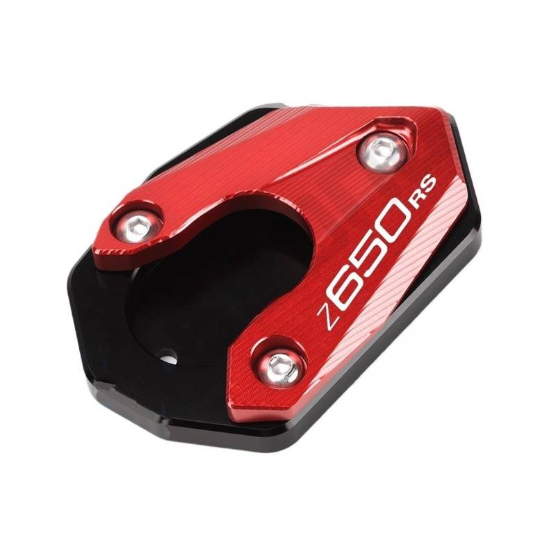 Kickstand Erweiterungsplatte Für Z650 Z650RS Z 650 RS Z800 Z900 Motorradzubehör CNC-Aluminium-Seitenständer Ständer Vergrößern Platte Verlängerungspad von BAXPEVM
