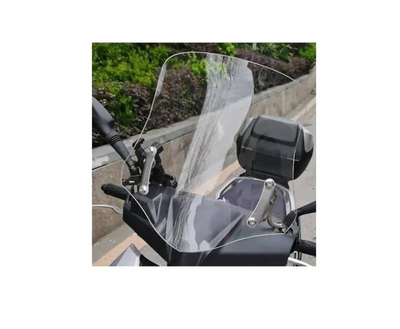 Windschutzscheibe FÜR UY125 Uy125 Motorrad Windschutzscheibe Windschutz Windabweiser ABS Wind Schild Spoiler von BAXPEVM