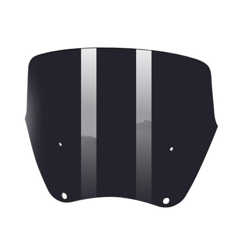 Windschutzscheibe Für Dyna FLD FXDL FXD 1987-2017 Motorrad Scheinwerfer Verkleidung Windschutzscheibe Austauschbare 9 "12" 15 "windschutzscheibe Windabweiser von BAXPEVM