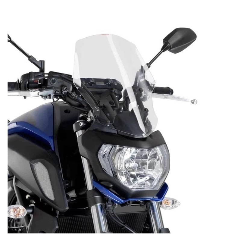 Windschutzscheibe Für FZ07 MT-07 MT07 2018 2019 2020 Motorrad Windschutzscheibe Windschutzscheibe Deflektor Spoiler von BAXPEVM