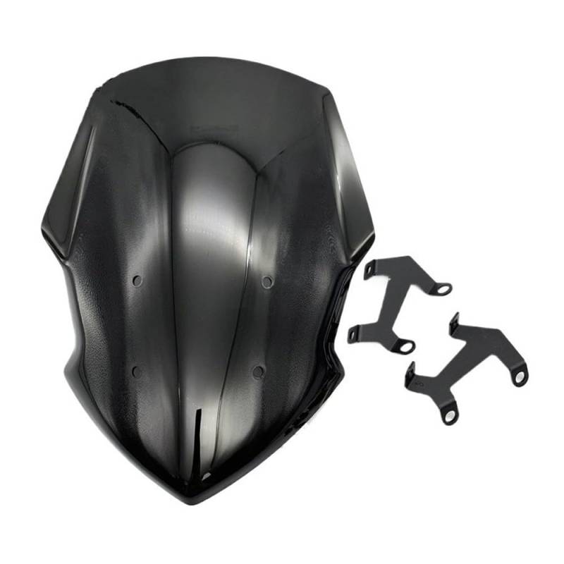 Windschutzscheibe Für FZ07 MT07 MT-07 2018 2019 2020 MT07 Mt-07 Motorrad Windschutz Windschutz Visier Viser Double Bubble von BAXPEVM