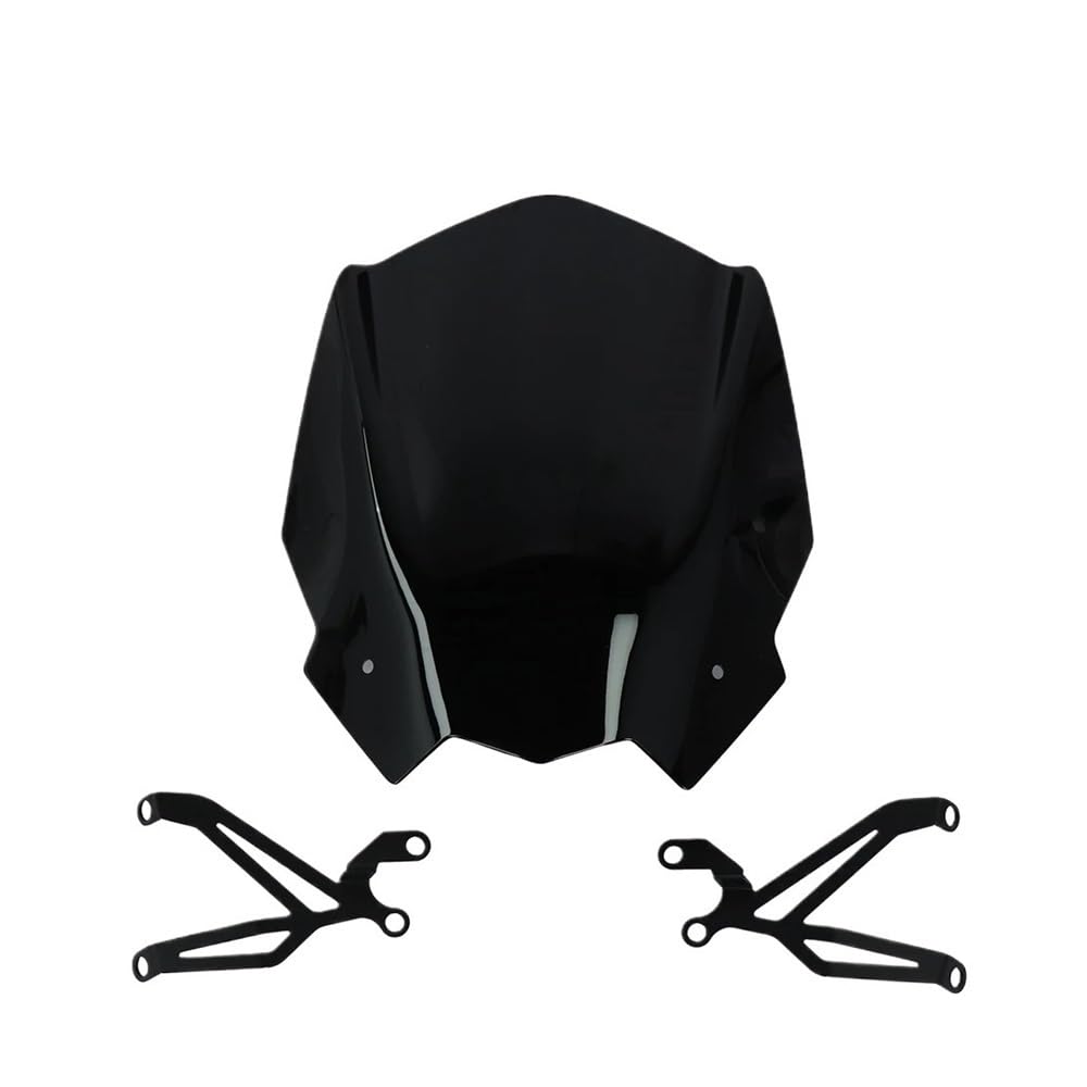 Windschutzscheibe Für G 310R G310 R 2022 2021 2020 2019 G310R Windschutzscheibe Windschutz Mit Montage Halterung Deflektor ABS Motorrad Zubehör von BAXPEVM