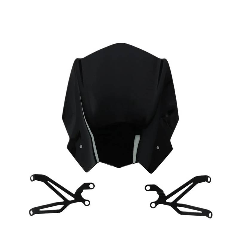 Windschutzscheibe Für G 310R G310 R 2022 2021 2020 2019 G310R Windschutzscheibe Windschutz Mit Montage Halterung Deflektor ABS Motorrad Zubehör von BAXPEVM