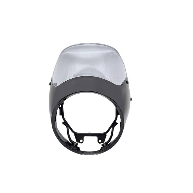 Windschutzscheibe Für GB350/S GB 350 2023 2024 Motorrad Zubehör Scheinwerfer Windschutz Front Scheinwerfer Maske Verkleidung Schutz Windschutzscheibe von BAXPEVM
