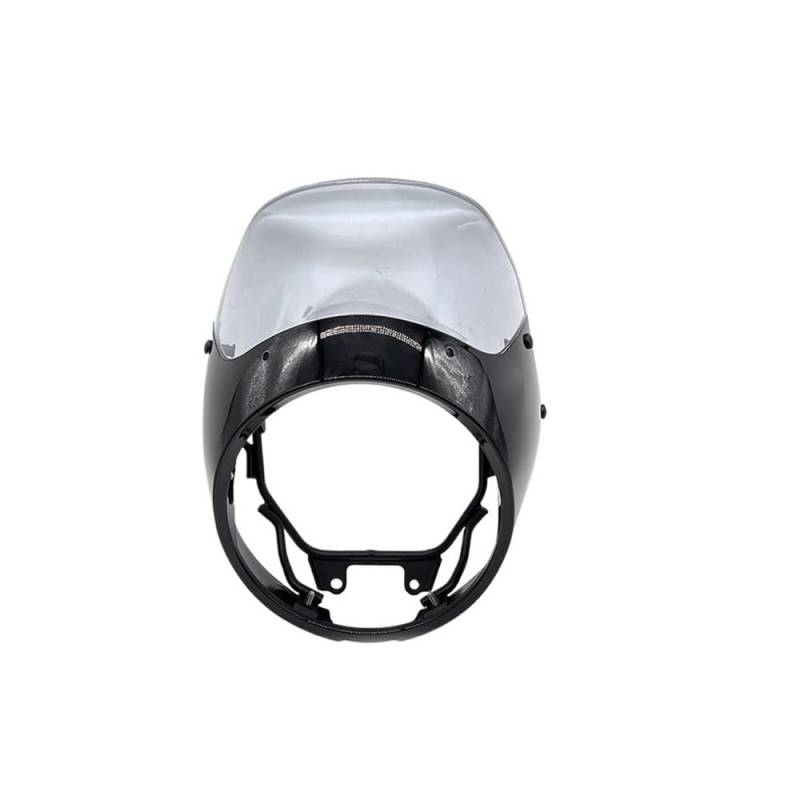 Windschutzscheibe Für GB350/S GB 350 2023 2024 Motorrad Zubehör Scheinwerfer Windschutz Front Scheinwerfer Maske Verkleidung Schutz Windschutzscheibe von BAXPEVM