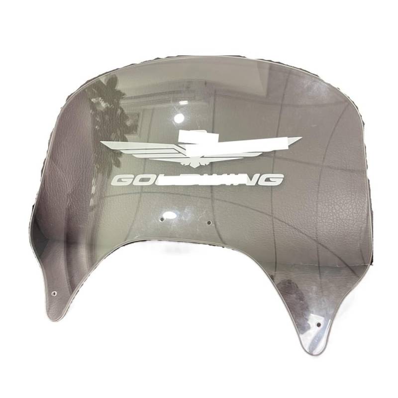 Windschutzscheibe Für Go&ldwing 1800 GL1800 Go&ld Wing 1800 Motorrad Hinten Air Deflektor Zubehör Heckscheibe Mit Licht Deflektor von BAXPEVM