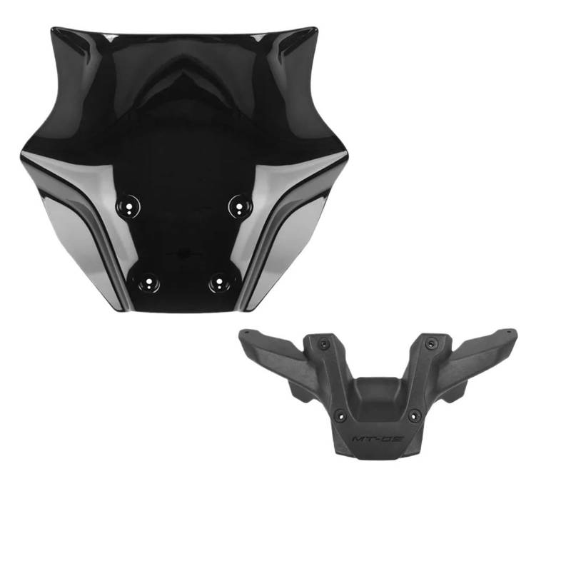 Windschutzscheibe Für MT09 MT-09 SP 2024 Motorrad Windschutzscheibe Windscreens Vorne Windabweiser Verkleidung Schutz Abdeckung Halterung Zubehör von BAXPEVM