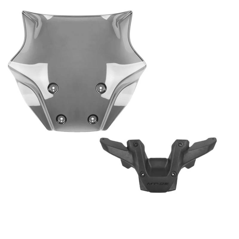 Windschutzscheibe Für MT09 MT-09 SP 2024 Motorrad Windschutzscheibe Windscreens Vorne Windabweiser Verkleidung Schutz Abdeckung Halterung Zubehör von BAXPEVM