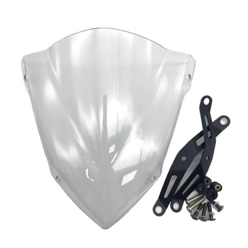 Windschutzscheibe Für MT25 MT03 2020-2024 MT-25 MT-03 2023 2022 Motorrad Sport Touring Frontscheibe Windschutz Visier Windabweiser von BAXPEVM