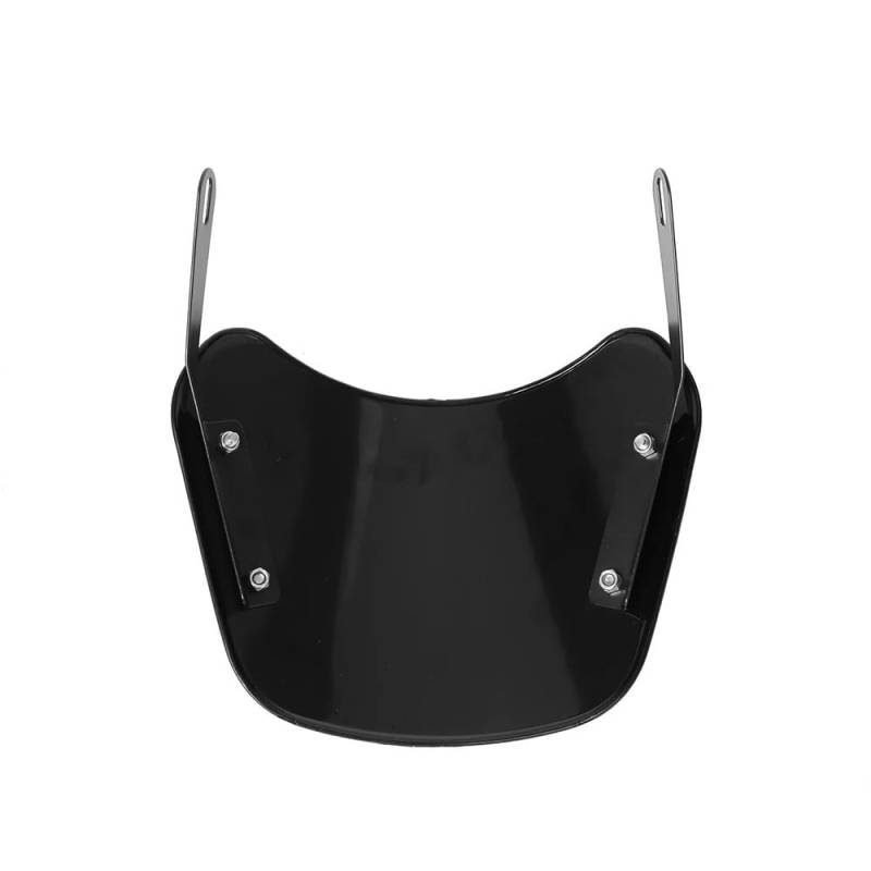 Windschutzscheibe Für Motorrad Universal Schwarz Windschutzscheibe Windabweiser Windschutz Verkleidung von BAXPEVM