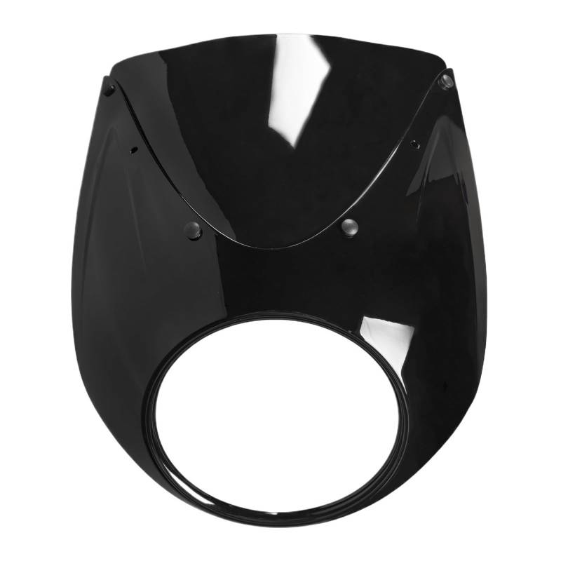 Windschutzscheibe Für R18 R 18 2020-2024 2022 Motorrad Runde Scheinwerfer Windschutzscheibe Abdeckung Bildschirm Verkleidung Windschutzscheibe ABS Kunststoff Zubehör von BAXPEVM