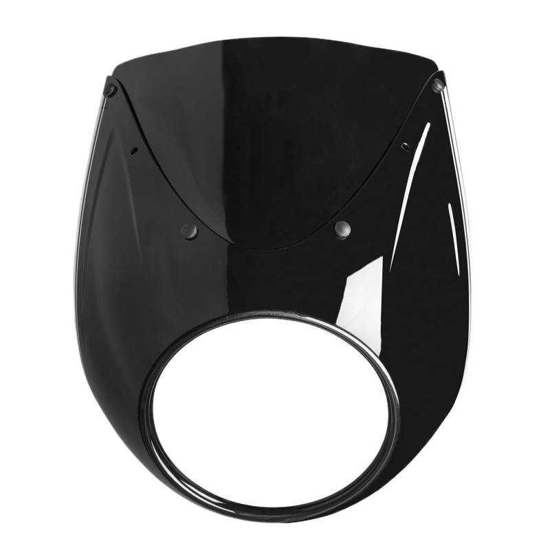 Windschutzscheibe Für R18 R 18 2020-2024 2022 Motorrad Runde Scheinwerfer Windschutzscheibe Abdeckung Bildschirm Verkleidung Windschutzscheibe ABS Kunststoff Zubehör von BAXPEVM