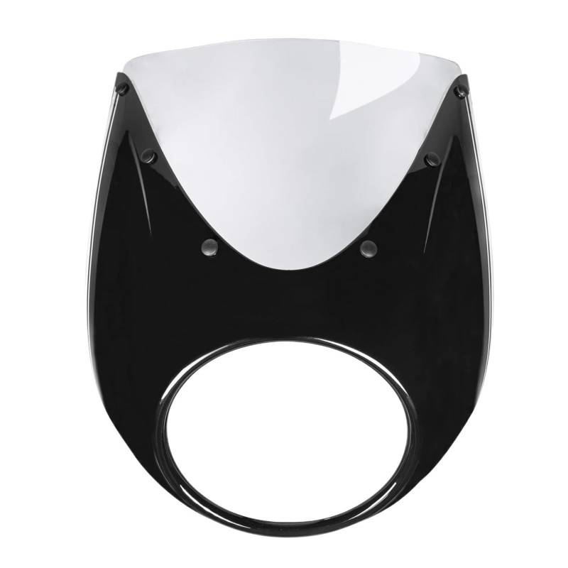 Windschutzscheibe Für R18 R 18 2020-2024 2022 Motorrad Runde Scheinwerfer Windschutzscheibe Abdeckung Bildschirm Verkleidung Windschutzscheibe ABS Kunststoff Zubehör von BAXPEVM