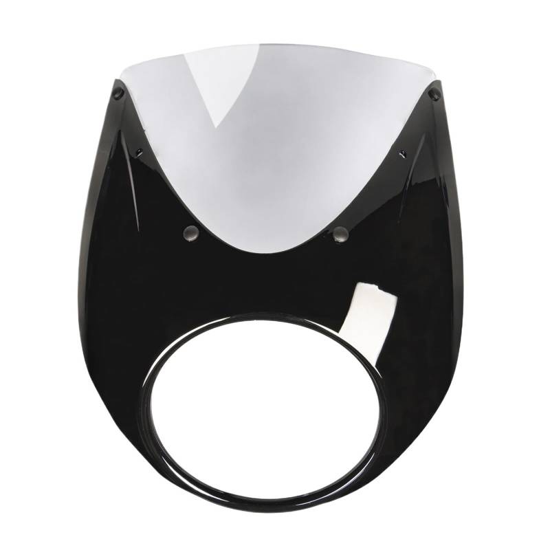Windschutzscheibe Für R18 R 18 2020-2024 2022 Motorrad Runde Scheinwerfer Windschutzscheibe Abdeckung Bildschirm Verkleidung Windschutzscheibe ABS Kunststoff Zubehör von BAXPEVM