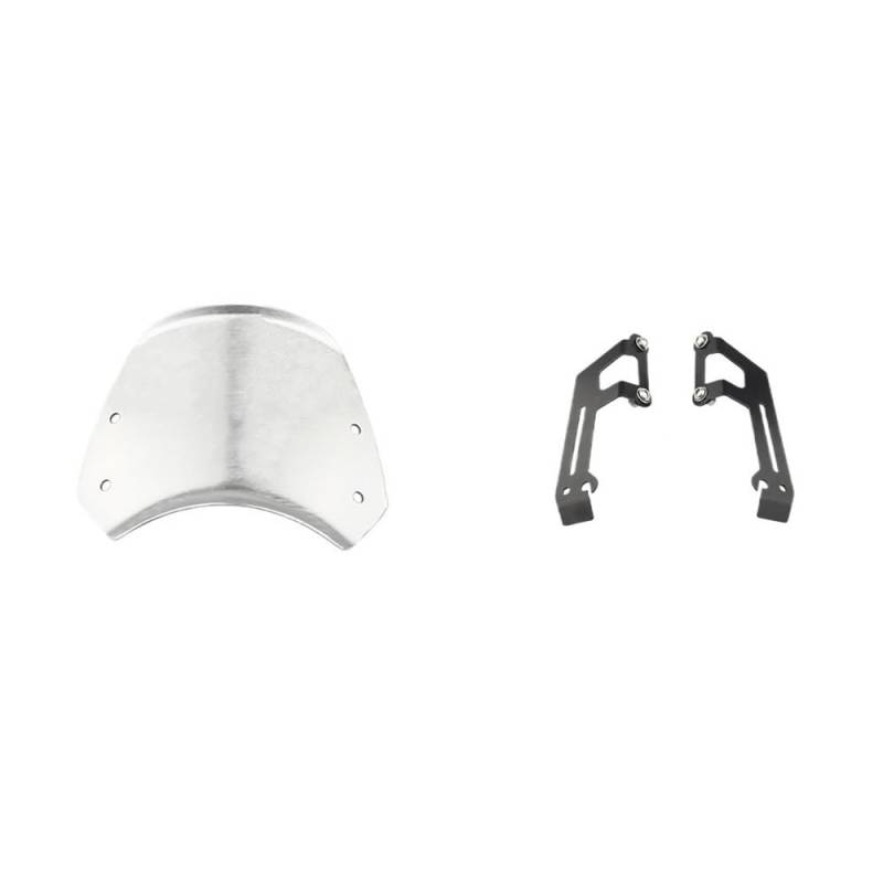 Windschutzscheibe Für Scrambler800 Scrambler400 Scrambler 400 800 2015-2022 Motorräder CNC Windschutzscheibe Windschutz Visier Windschutz Deflektor Kit von BAXPEVM