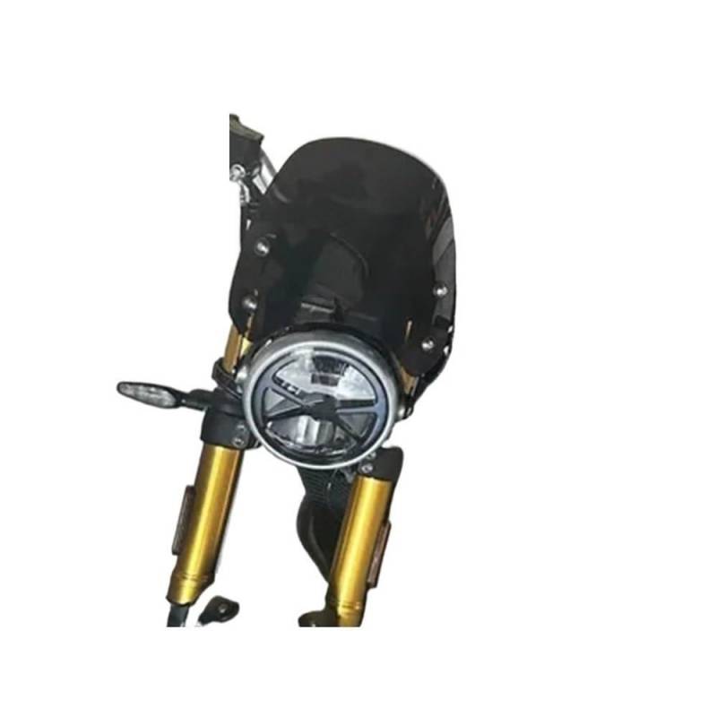 Windschutzscheibe Für Sp&eed ​​400 Scrambler 400X 400 X 2024 Motorradzubehör Windabweiser Windschutzscheibe Windschutzscheibe Viser Visier Grau von BAXPEVM
