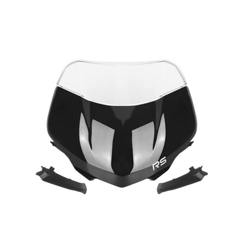 Windschutzscheibe Für Street Triple 765RS 765 RS Moto2 2023 Motorrad Frontscheibe Windschutz Visier Wind Bildschirm Schild Spoiler Deflektor von BAXPEVM