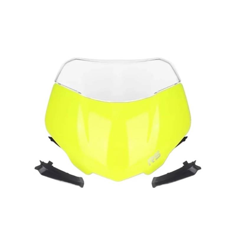 Windschutzscheibe Für Street Triple 765RS 765 RS Moto2 2023 Motorrad Frontscheibe Windschutz Visier Wind Bildschirm Schild Spoiler Deflektor von BAXPEVM