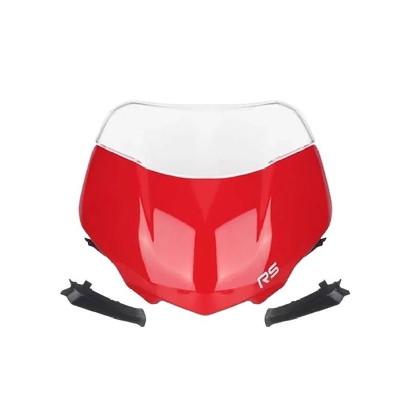 Windschutzscheibe Für Street Triple 765RS 765 RS Moto2 2023 Motorrad Frontscheibe Windschutz Visier Wind Bildschirm Schild Spoiler Deflektor von BAXPEVM