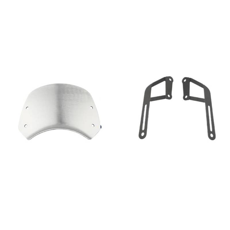 Windschutzscheibe Für Street Twin 900 Sp&eed ​​Twin 900 Street Scrambler 900 Motorräder CNC Windschutzscheibe Visier Windschutz Deflektor Kit von BAXPEVM