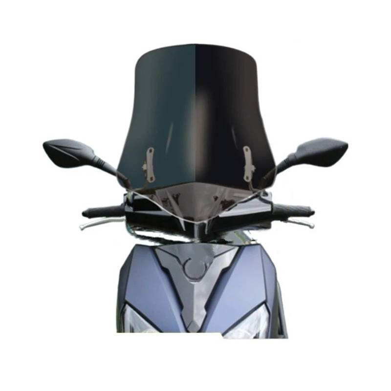 Windschutzscheibe Für UY125 Motorrad Modifizierte Roller Front Windschutzscheibe von BAXPEVM