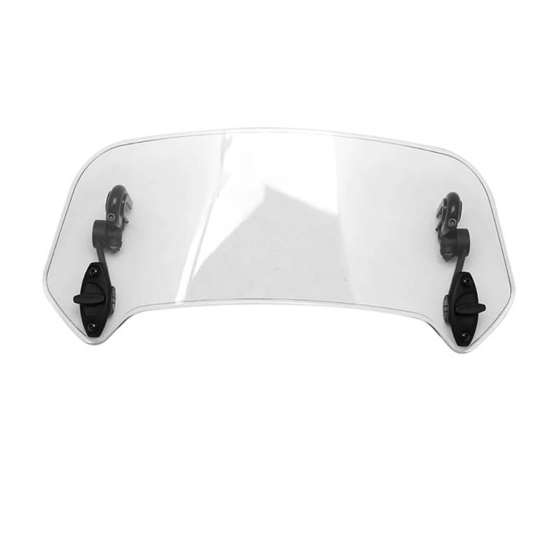 Windschutzscheibe Für Universal-Motorrad-Windschutzscheibenverlängerung Verstellbarer Spoiler Windschutzscheibenabweiser von BAXPEVM