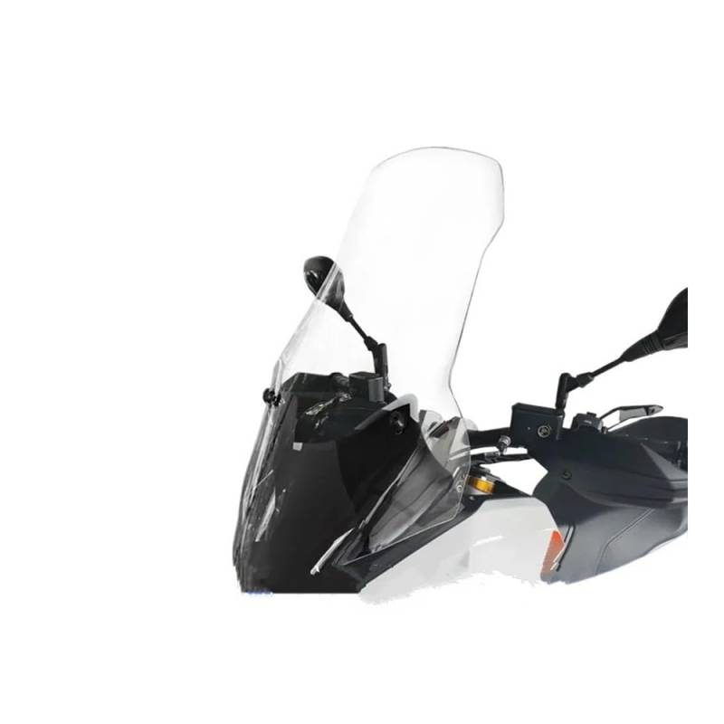 Windschutzscheibe Für XP400 GT XP 400 GT XP400GT 2024 Motorrad Windschutzscheibe Windschutz Visier Wind Bildschirm Deflektor Kit von BAXPEVM