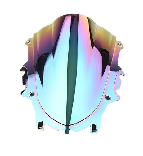 Windschutzscheibe Für YZF-R3 2019 2020 2021 2022 2023 Für R3 2019-2023 Motorrad Windschutzscheibe Windschutz Double Bubble ABS Windabweiser von BAXPEVM