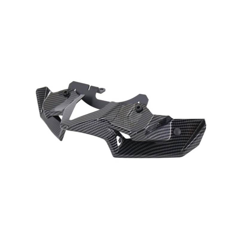 Windschutzscheibe Für Z900 2020 2021 2022 2023 Z 900 Carbon Fiber Motorrad Naked Front Spoiler Winglet Aerodynamische Flügel Kit Spoiler von BAXPEVM
