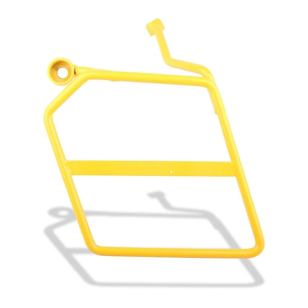 Gepäckträger, Motorradträger, Hinterer Seitenträger, Abnehmbarer Hinterer Gepäckträger, Abnehmbar Für Monkey 125 2018–2022 (Color : Yellow-Left) von BAYDE