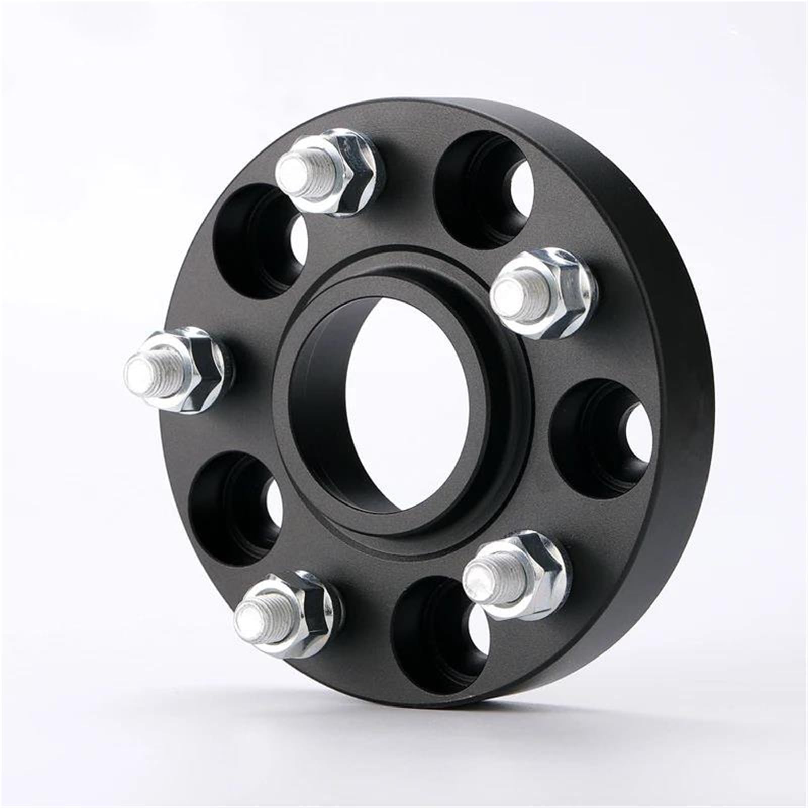 Spurverbreiterungen 1 Stück Abstandshalter Für Auto-Radnaben Aluminium-Radnabenverbreiterungsadapter Abstandshalter Trenner Für B&MW E60 E90(Black 1PCS 25MM) von BAYDE