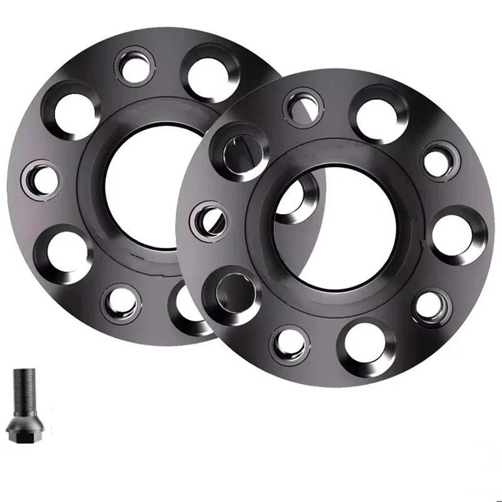 Spurverbreiterungen 2 Stück 5x112 66,6 M14 X 1,5 Nabendistanzstücke Aluminium-Nabenverbreiterungsadapter Für RS6 2013-2024 RS Q8 RS5(2 pcs 25 mm) von BAYDE