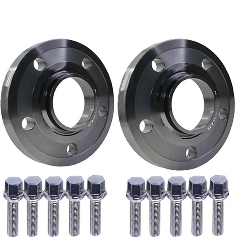 Spurverbreiterungen 2 Stück 5x120 72.6 Autozubehör-Spurverbreiterungen Aluminium-Radverbreiterungsadapter Für B&MW M2 F87 2015-2020(2PCS adapter 20mm) von BAYDE
