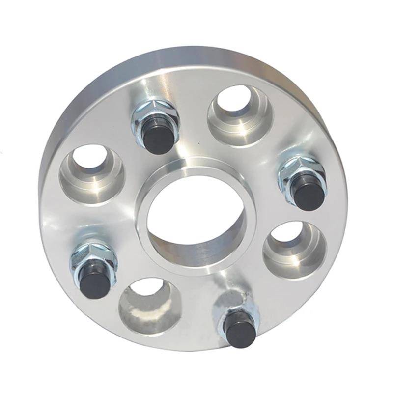 Spurverbreiterungen 2er-Pack 15 Mm 20 Mm Nabenadapter-Distanzstücke 4 X 108 Nabenmitte 65,1 Mm Alufelgen-Distanzstücke Für Citroen C2/C3/C4/DS3/DS4/DS5(15mm silver) von BAYDE