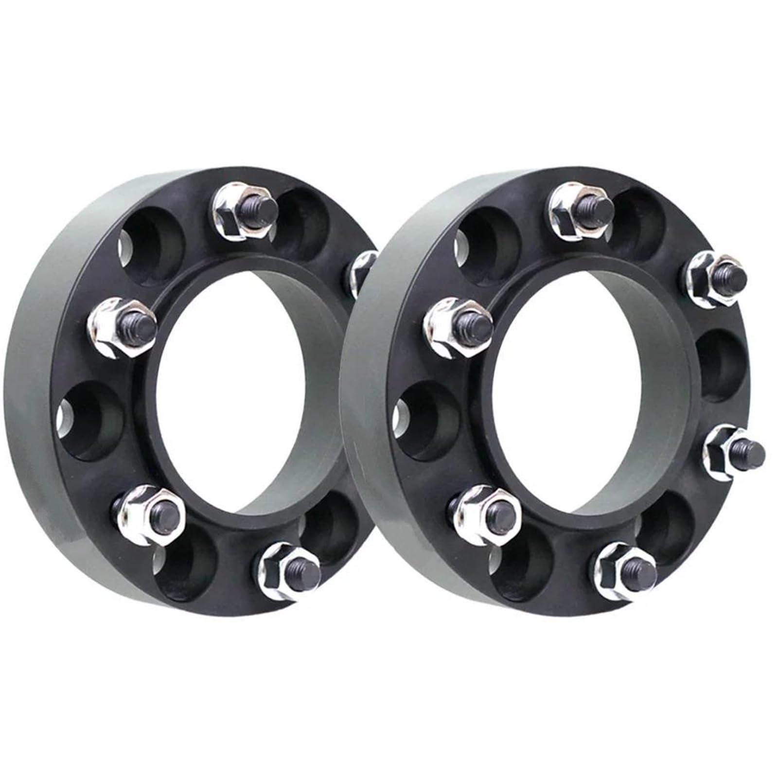 Spurverbreiterungen Spurverbreiterungssatz 6x139,7 Nabenmitte 67,1 Kfz-Aluminiumadapter 25/30/35 Mm Für L200 Für Montero(2pcs Black 30mm) von BAYDE