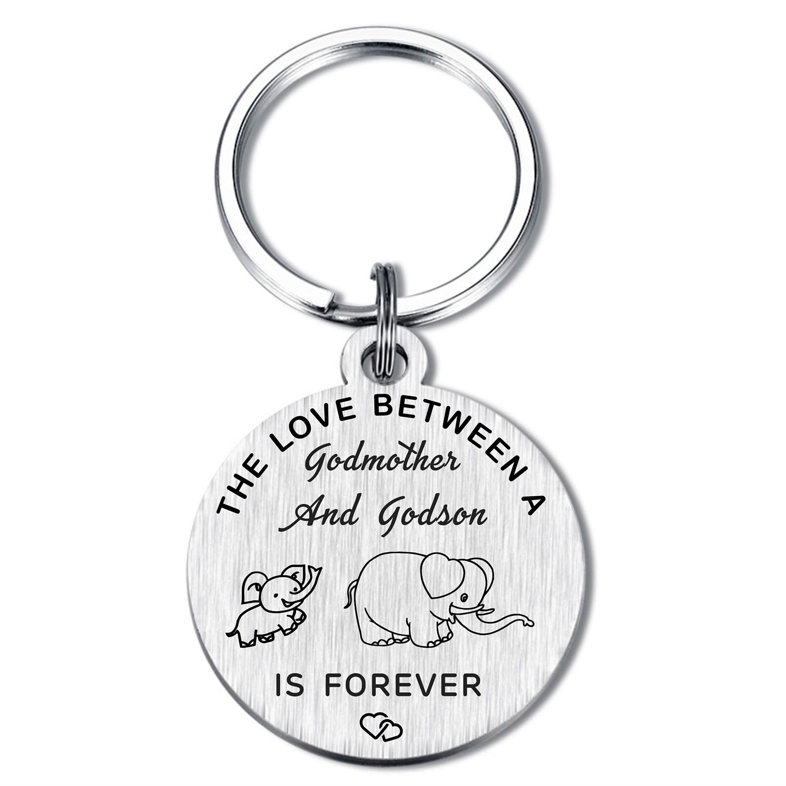 BAZLJY Schlüsselanhänger für Patentante, Geschenke von Patenkind, Patentante Geschenkideen, Patengeschenke vom Patensohn, Medium BAZLJY Schlüsselanhänger für Patentante, Geschenke von Patenkind, Patentante Geschenkideen, Patengeschenke vom Patensohn, Medium von BAZLJY