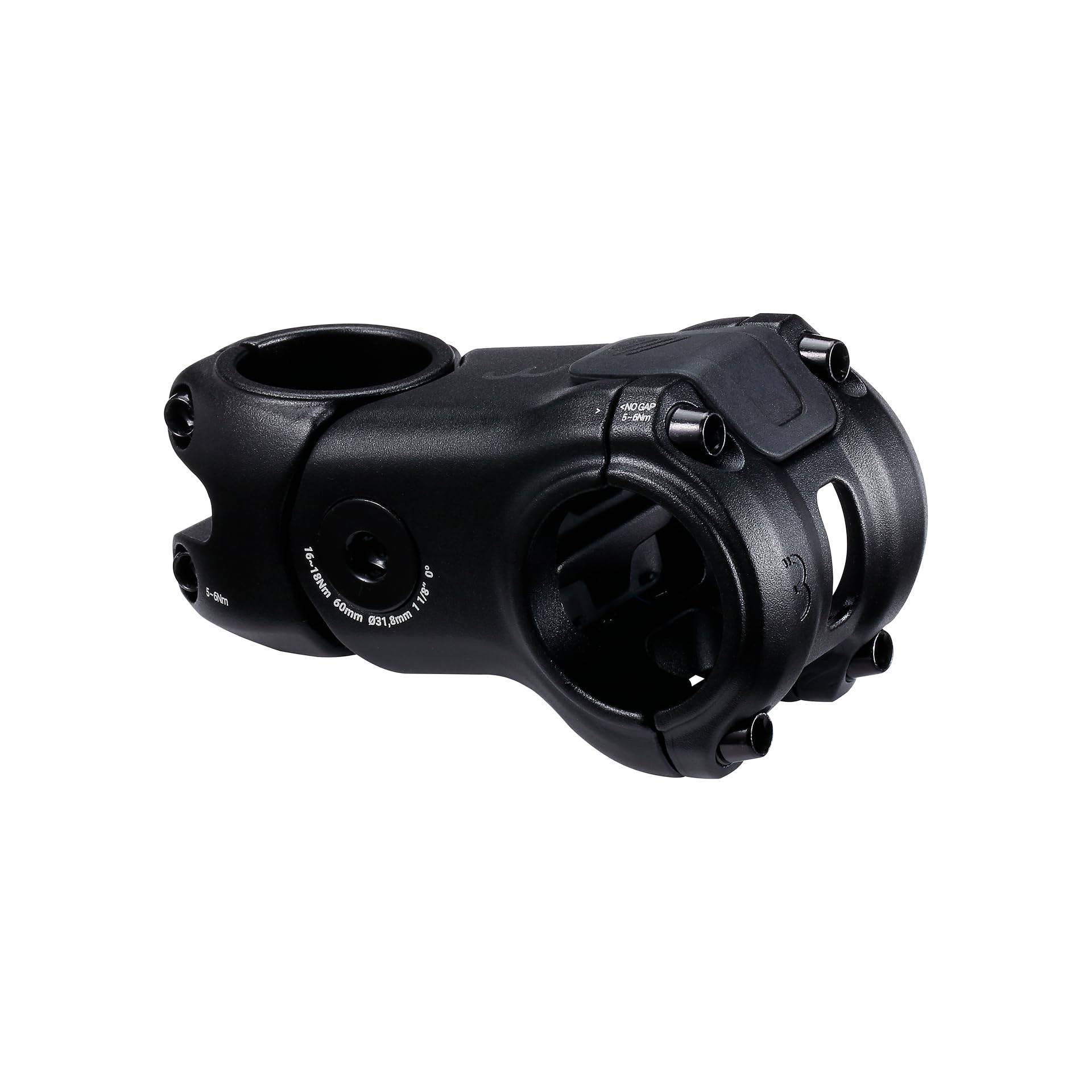 BBB Cycling ActionStem Fahrrad Vorbau - Gefedert - Für Rennrad, Gravelbike & E-Bike - 31.8mm - Verstellbar 0° bis +3.5° - Hohe Stoßdämpfung - Mehrere Fahrpositionen - Länge: 60mm - BHS-52 BBB Cycling ActionStem Fahrrad Vorbau - Gefedert - Für Rennrad, Gravelbike & E-Bike - 31.8mm - Verstellbar 0° bis +3.5° - Hohe Stoßdämpfung - Mehrere Fahrpositionen - Länge: 60mm - BHS-52 von BBB