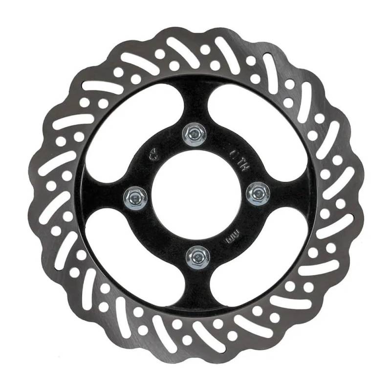 Motorrad-Bremsscheiben Für Motorrad Dirt Pit Bike ATV Quad Go Kart Bremsscheiben Fahrrad 220 MM 8,7 "Hintere Bremsscheibe Rotor 58mm von BBIGTIFWX