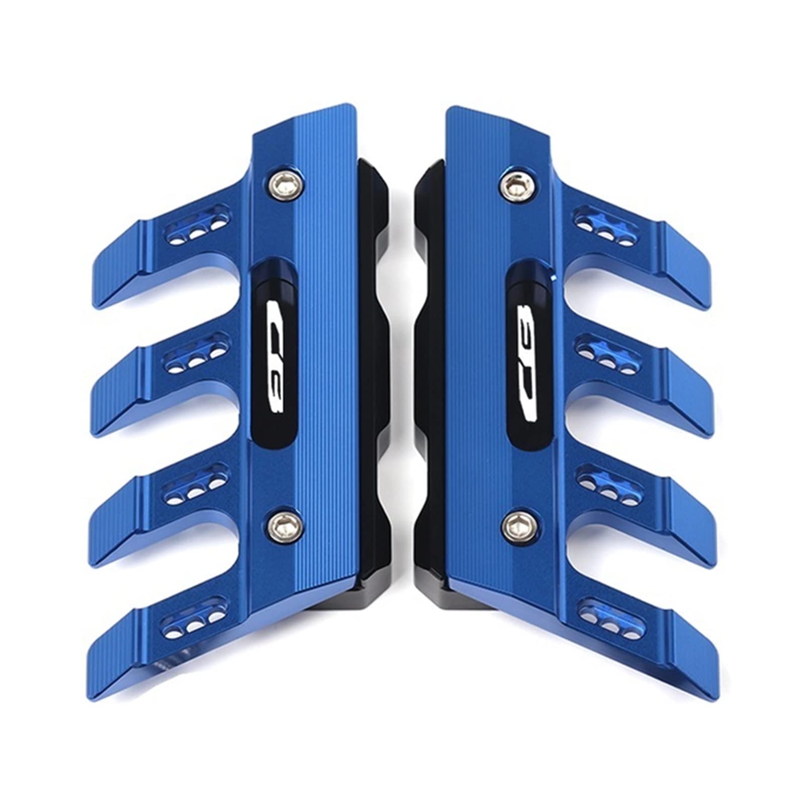 BBMOT Motorradschutz Motorrad-Kotflügel-Seitenschutz-Halterung Stoßfänger-Front-Kotflügel-Abdeckung Anti-Fall-Slider Für Honda CB 150R 650R 300R 250R 650F 600F(BLAU) von BBMOT