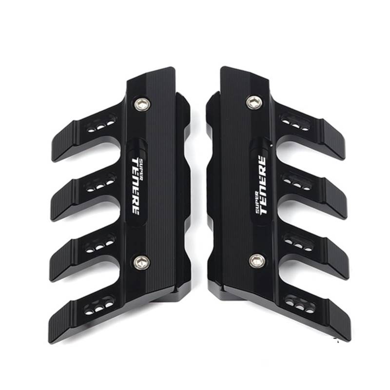 BBMOT Motorradschutz MotorradKotflügel Vordergabelschutz Schutzblock Frontfender Slider Für Yamaha XT1200Z/XT1200ZE Super Tenere(SCHWARZ) von BBMOT