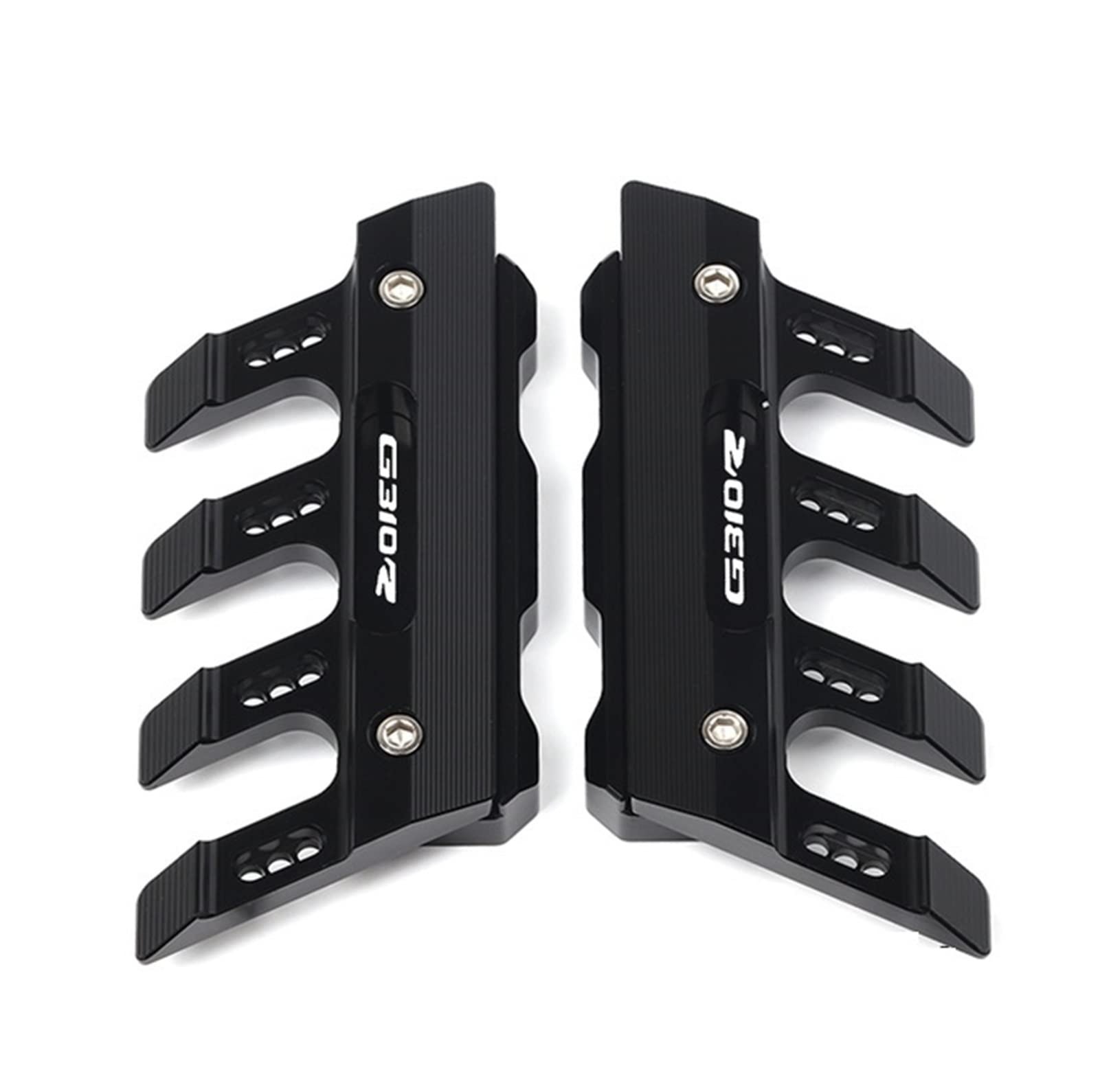 Motorrad-Schutzabdeckung für Motorrad, CNC-Aluminium, Seitenschutz, Bremsscheibe, Bremssattel, Schutzabdeckung für BMW G310R G310r, Schwarz Motorrad-Schutzabdeckung für Motorrad, CNC-Aluminium, Seitenschutz, Bremsscheibe, Bremssattel, Schutzabdeckung für BMW G310R G310r, Schwarz von BBMOT