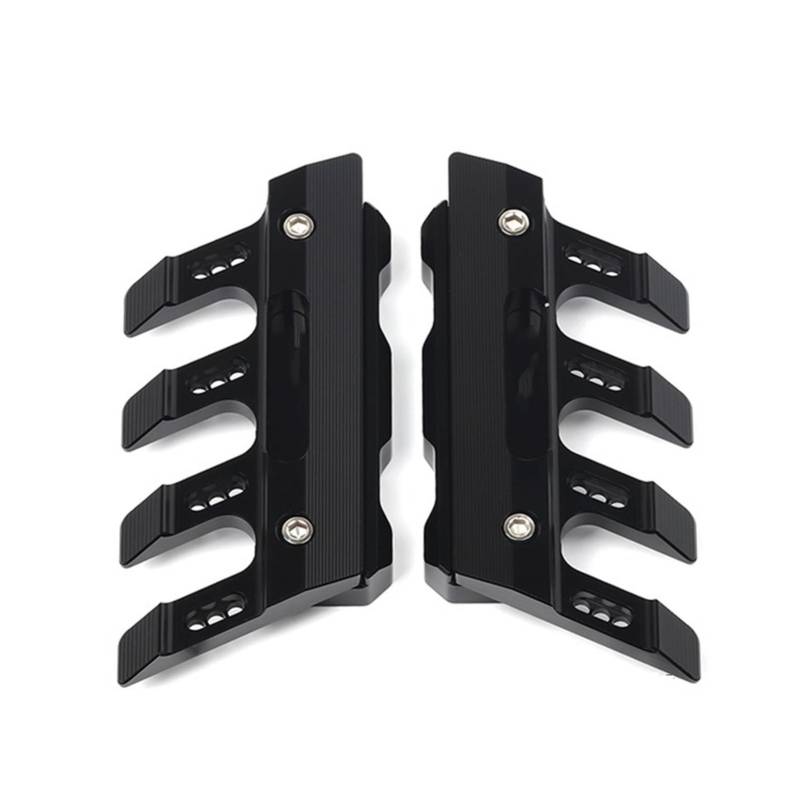 Motorradschutz Motorrad CNC Zubehör Kotflügel Seitenschutz Block Frontfender Anti-Fall Slider Für K Z900rs Z900RS Cafe(SCHWARZ) von BBMOT