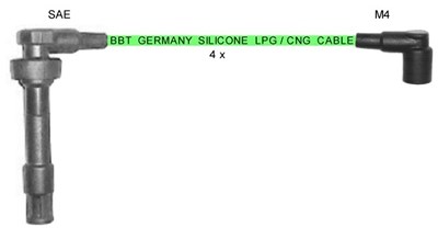 Bbt Zündleitungssatz [Hersteller-Nr. ZKG0959] für BMW von BBT