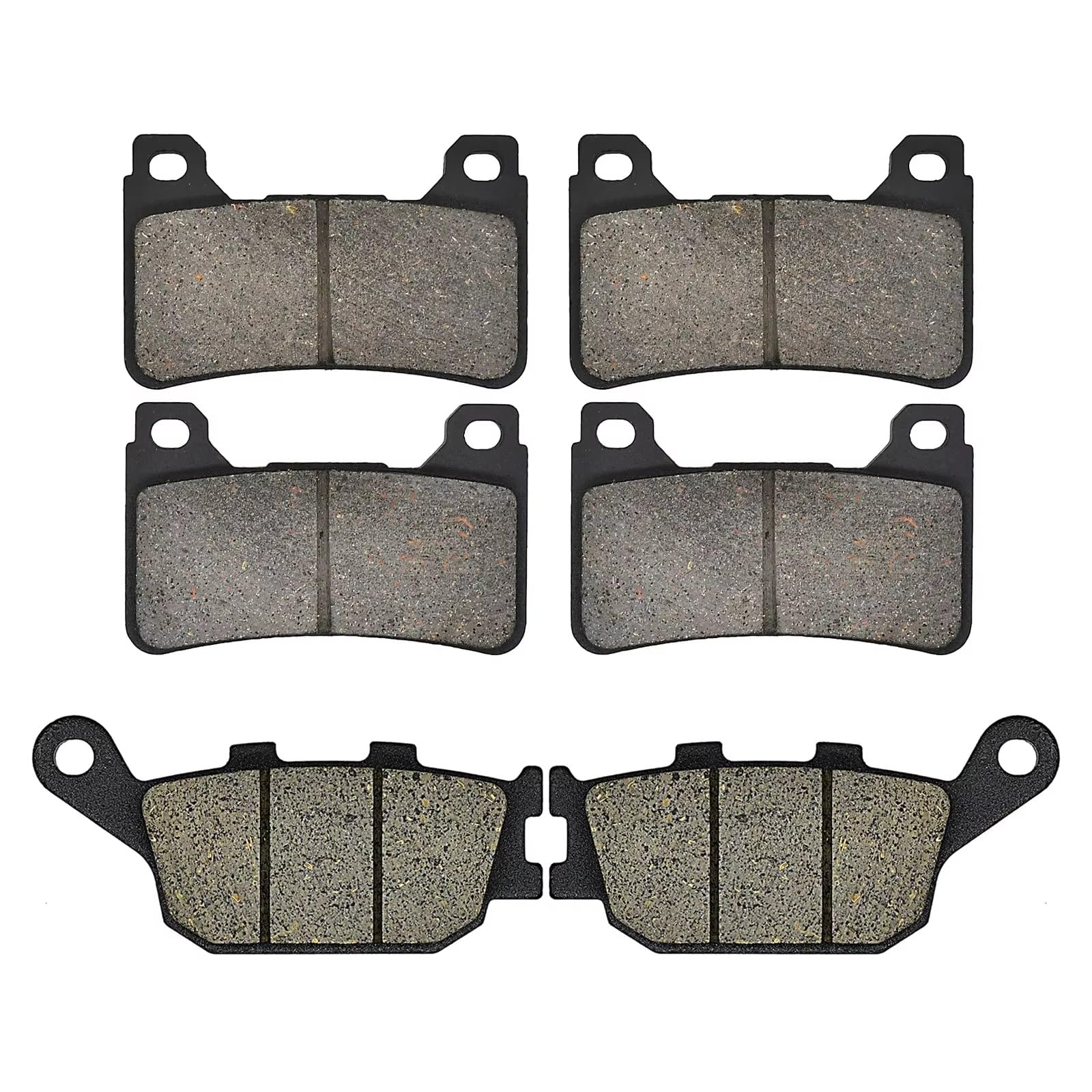 BBWUQIU Bremsbeläge Motorrad Für CBR600RR 2005 2006 Für CBR1000RR 2004 2005 Motorrad Teile Vorne Hinten Bremsbeläge Kit Bremsscheibe Motorrad Bremse Upgrade Teile(Front and Rear) von BBWUQIU