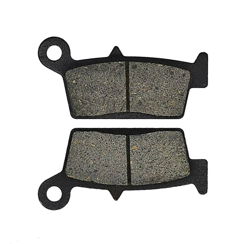 BBWUQIU Bremsbeläge Motorrad Für CR 125R 1987-2001 Für CRF230 L 2008-2011 Für CR 250 R CR 500R 1987-2001 XR 400R 1996-2004 Motorrad Vorne Hinten Bremsbeläge(1 Pair Rear) von BBWUQIU