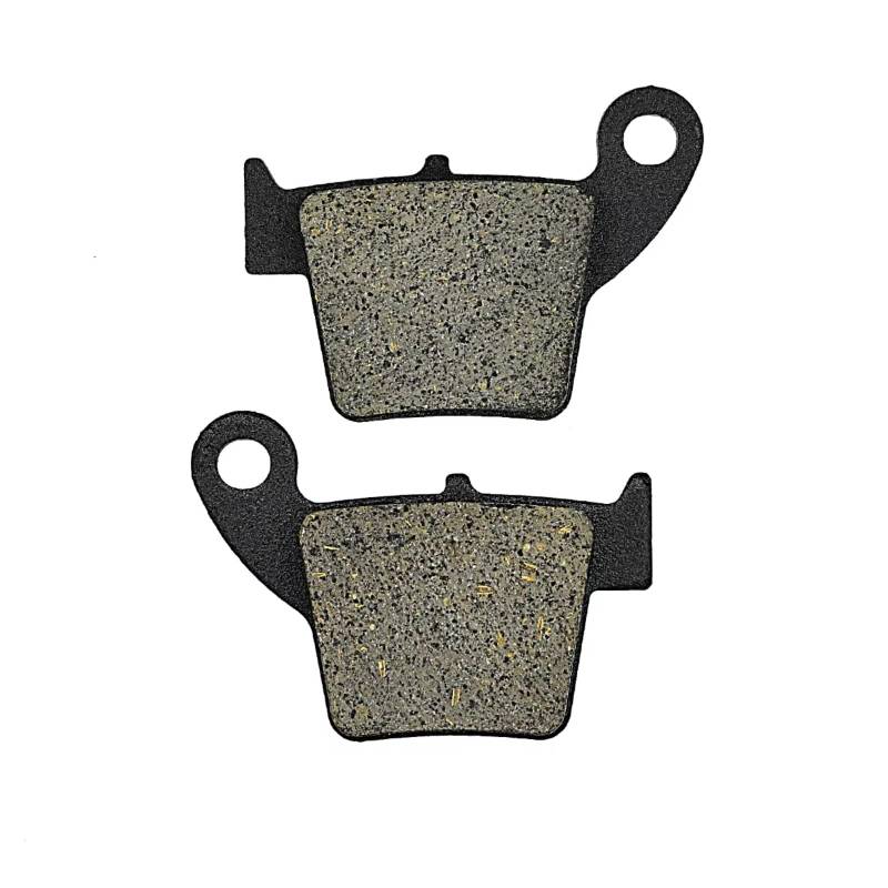 BBWUQIU Bremsbeläge Motorrad Für CR125R 2002-2007 Für CR250R 2002-2007 Für CRF250 R 2004-2023 Für CRF450-R 2002-2023 Für CRF250 X 2004-2019 Motorrad Vorne Hinten Bremsbeläge(Rear) von BBWUQIU