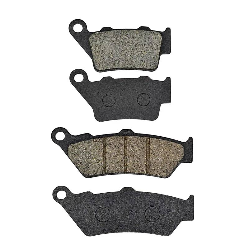 BBWUQIU Bremsbeläge Motorrad Für NX500 V W X Für Dominator 1997 1998 1999 Für NX650 V W X Für Dominator 1997 1998 1999 2000 2001 2002 Motorrad Vorne Hinten Bremsbeläge(Front and Rear) von BBWUQIU