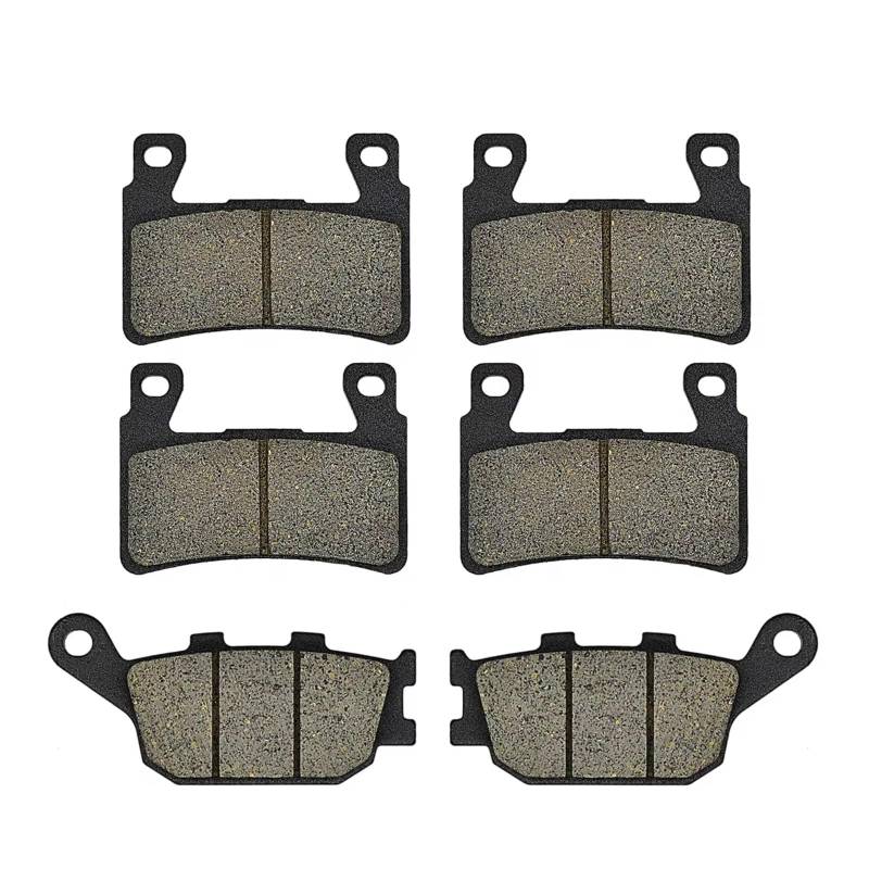 BBWUQIU Bremsbeläge Motorrad Für RVT 1000R RC51 2000 2001 2002 2003 2004 2005 2006 Für CB1300 Für Super Four 2003 2004 2005 2006 2007 2008 2009 Motorrad Vorne Hinten Bremsbeläge(Front and Rear) von BBWUQIU